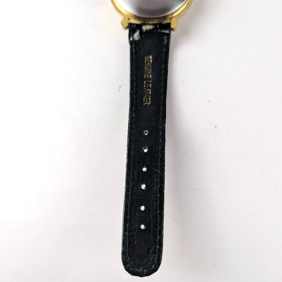 Vintage Green Leather Christmas Tree Watch - Picture 8 of 11